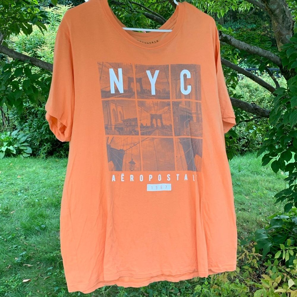 Aeropostale orange NYC XL T-shirt
